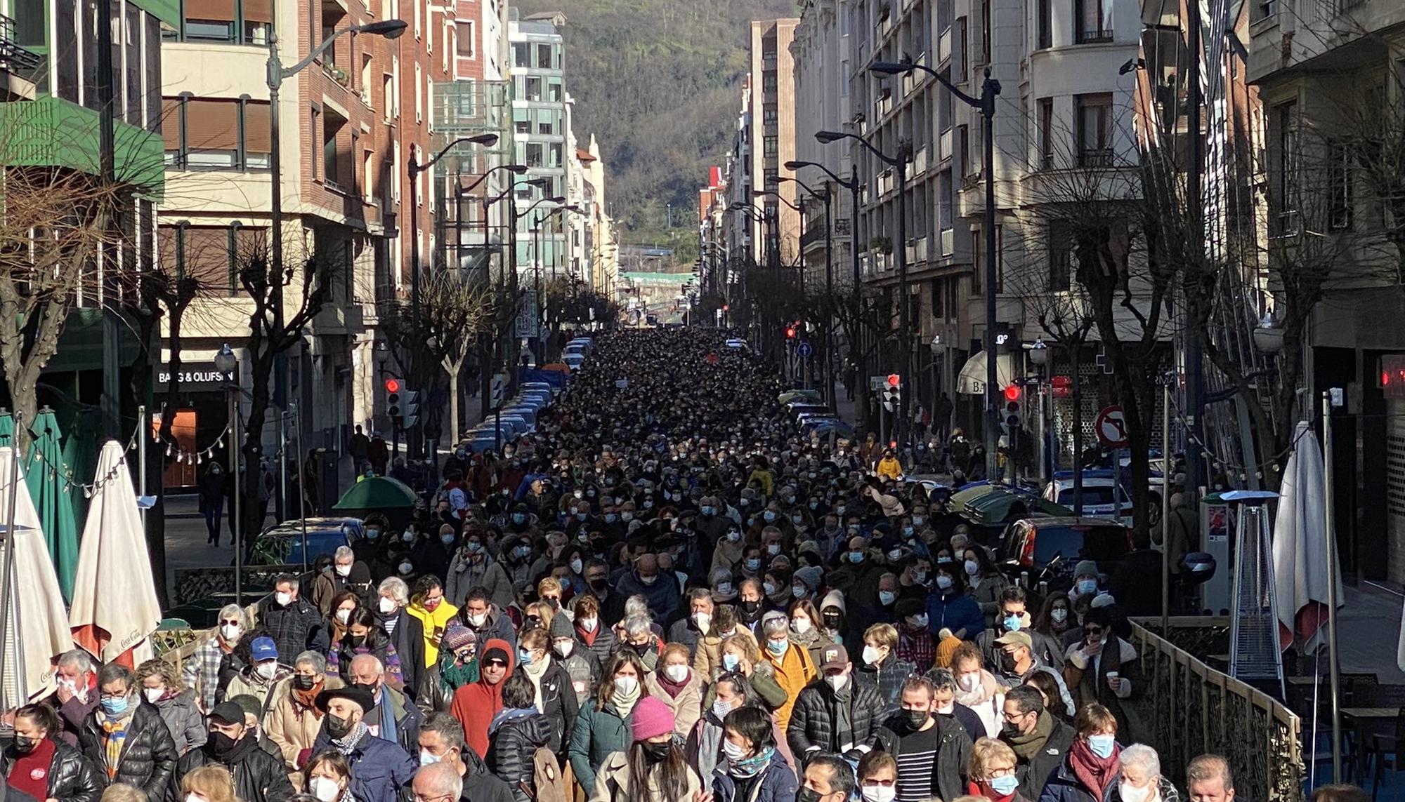 Manifestación atención primaria Bilbao